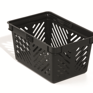 Svart Butikskorg 27 liter