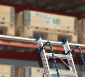 Väggskena 3,0 meter till lagerstege