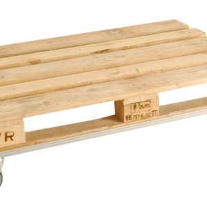 Låg pallvagn, flatpack