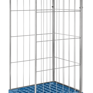 Rullcontainer med plastbotten