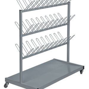 Skotork – torkställning på hjul för skor och stövlar