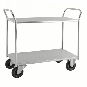 Tung helsvetsad hyllvagn 2 plan