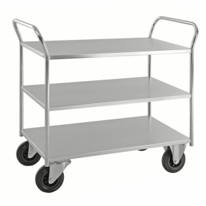 Tung helsvetsad hyllvagn 3 plan