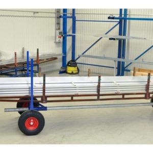 Långgodsvagn 4500 – 6000 mm Kapacitet 3500 kg